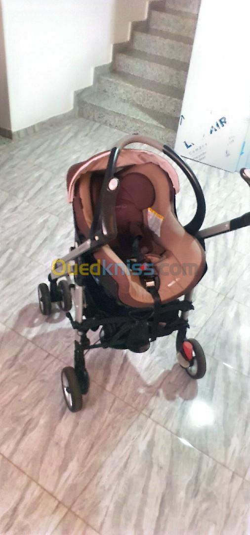 Poussette Bébé+Siège Auto