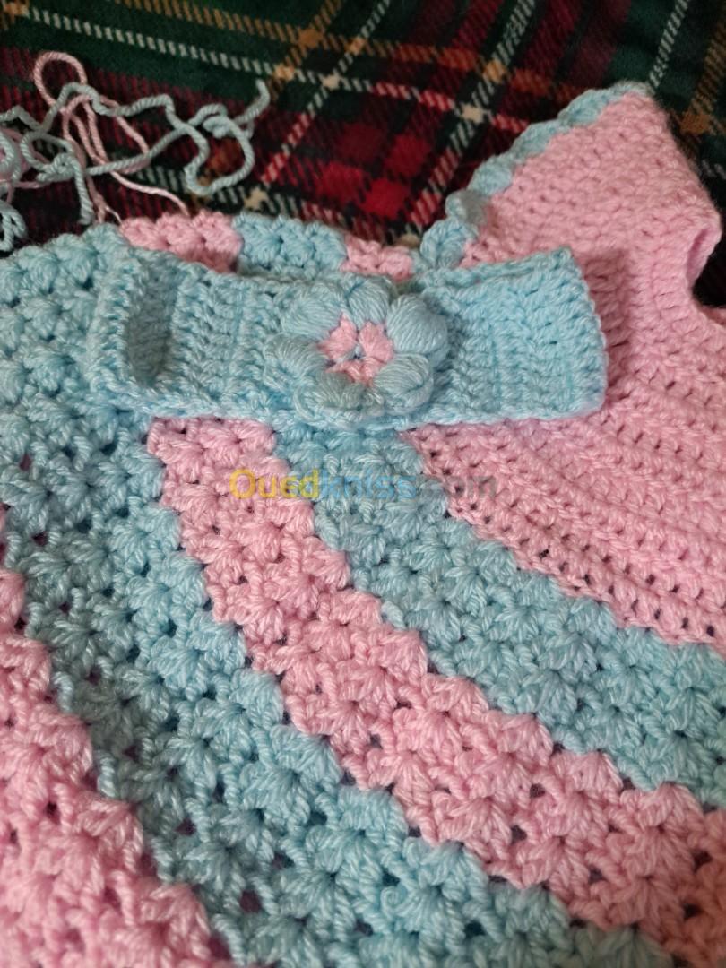 Vêtements pour bébé au crochet