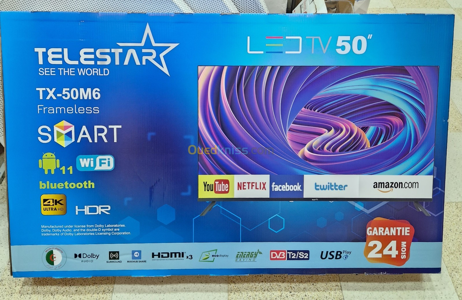 50 pouce Telestar TV Android Smart