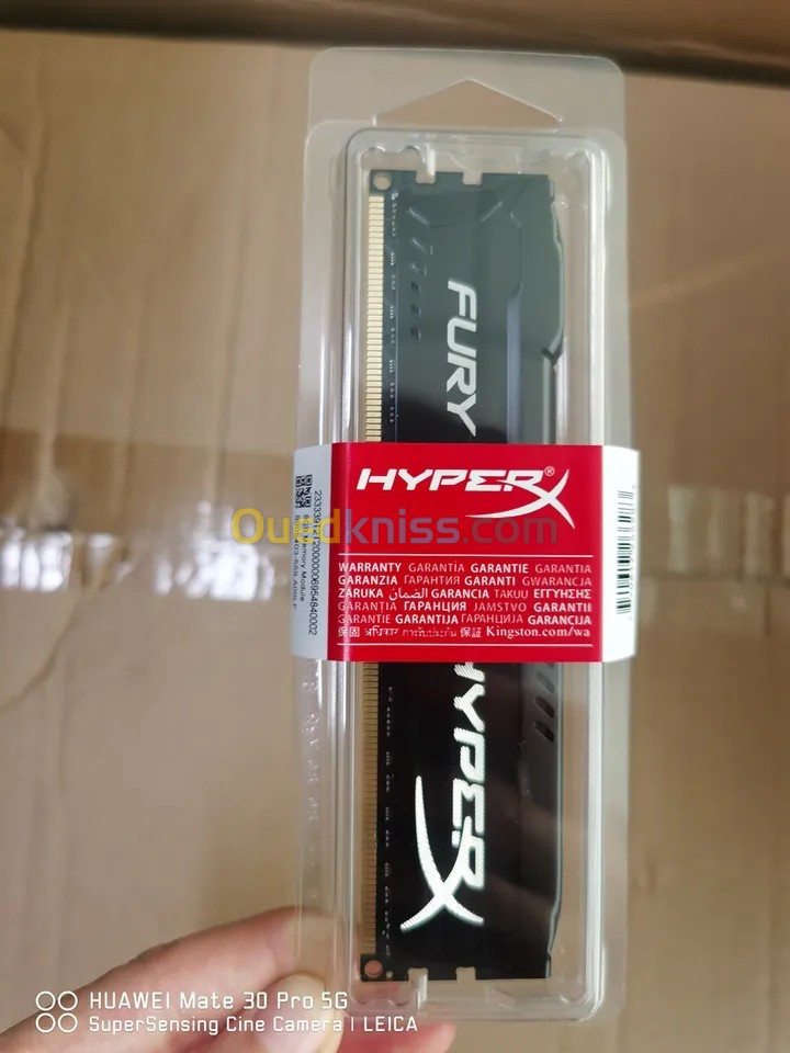 Ram DDR4 Kingston FuryX 16 Go Vitesse 3200