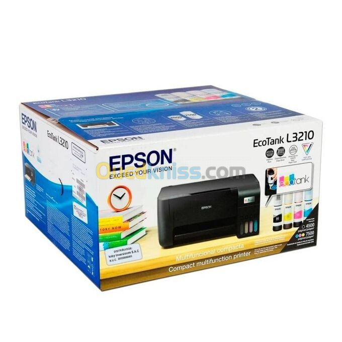 Imprimante Réservoir EcoTank L3210 Epson Multifonction