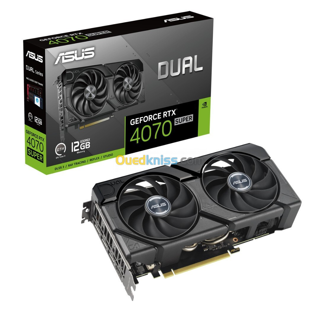 CARTE GRAPHIQUE RTX 4070 SUPER ASUS DUAL 