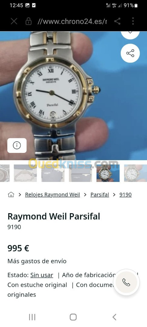 Raymond Weil parsifal; originale.