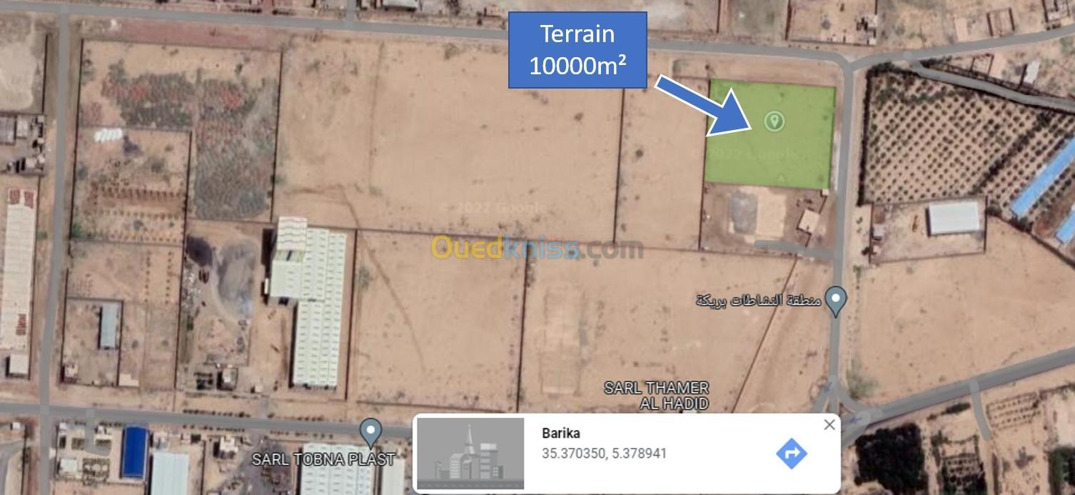 Vente Terrain Batna Barika