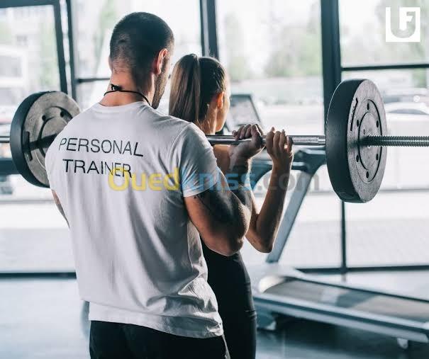 Coach personnel fitness et musculation 