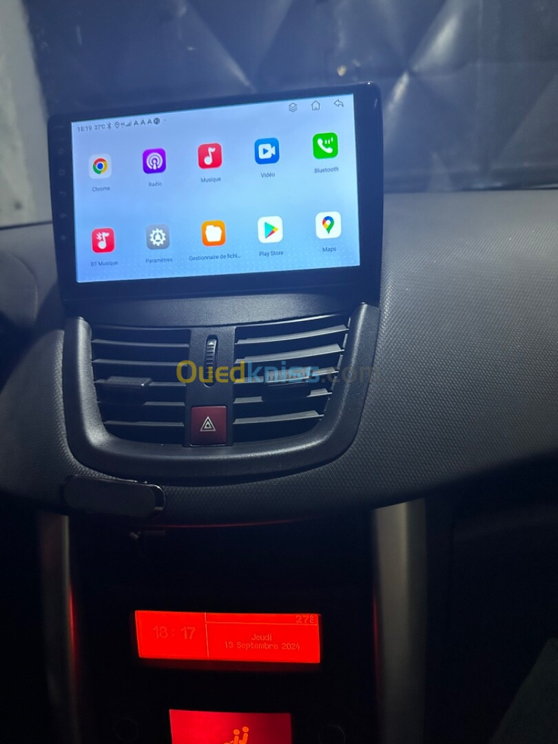 Autoradio android JUNSUN pour Peugeot 207