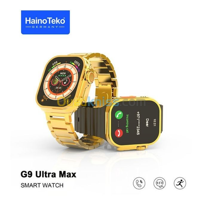 MONTRE SMART WATCH HAINO TEKO G9 ULTRA MAX GOLDEN EDITION ORIGINAL