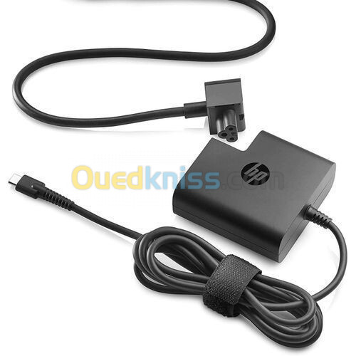 CHARGEUR ORIGINAL HP 65W TYPE C