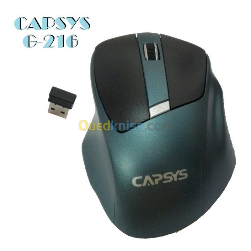 SOURIS BLUETOOTH CAPSYS G216 2.4GHZ  DISTANCE 20METRE 