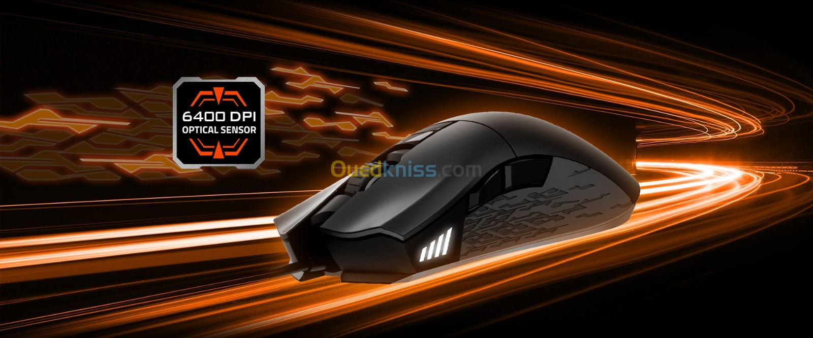 SOURIS GAMING AORUS M3 GAMING RGB FUSION 6400 DPI 