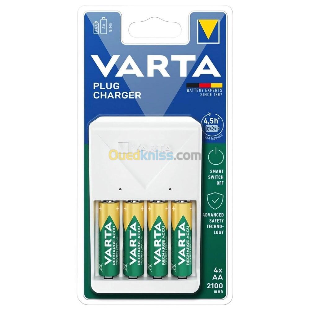 CHARGEUR PILLE VARTA   AA + AAA 2100MAH.  