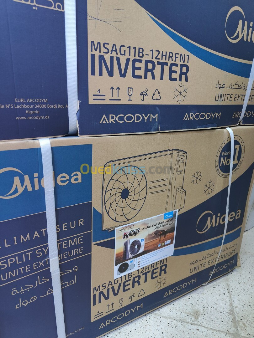 Climatiseur Midea 12000 Btu Inverter