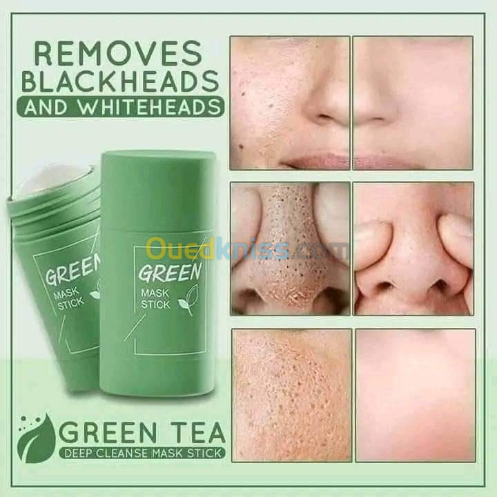 Green tea mask ماسك الشاي الأخضر