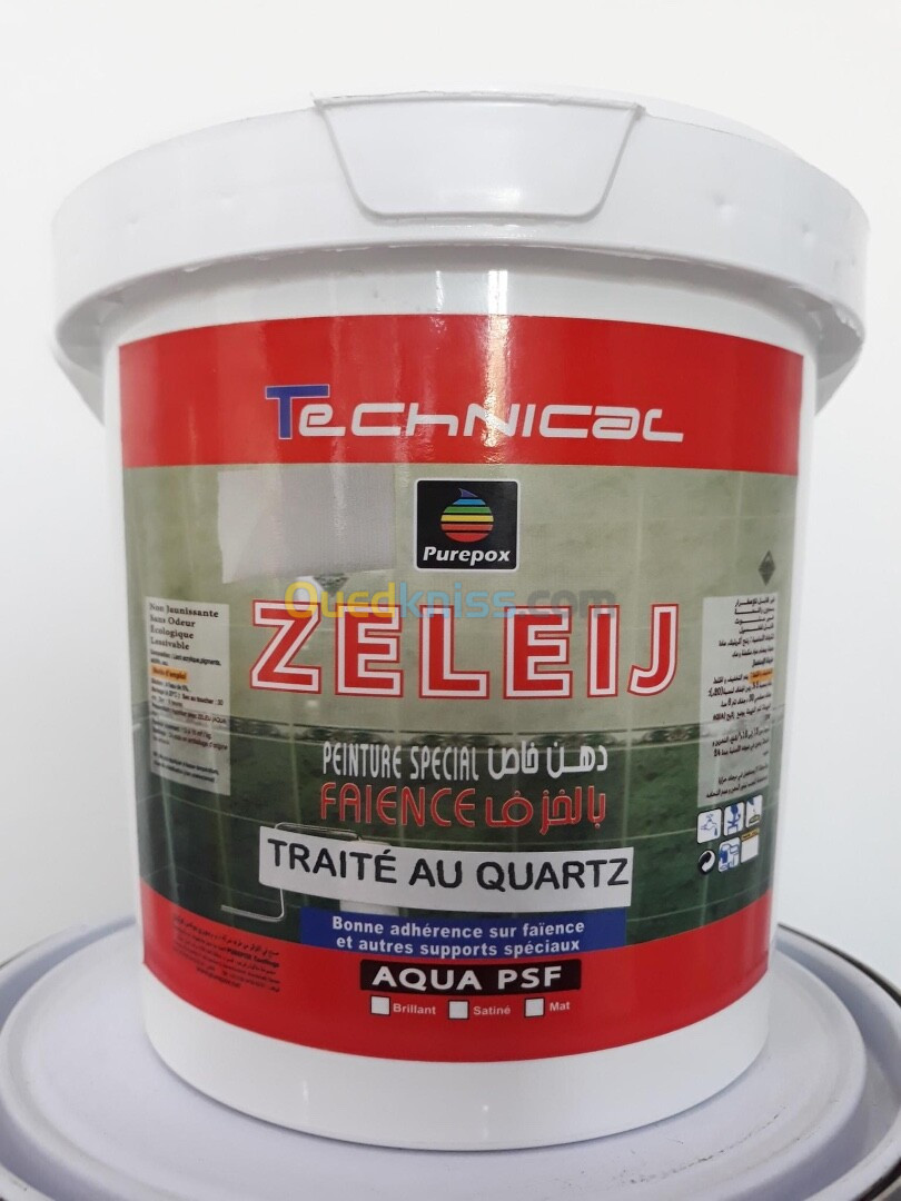 Peinture pour faïence et peinture pour aluminium 