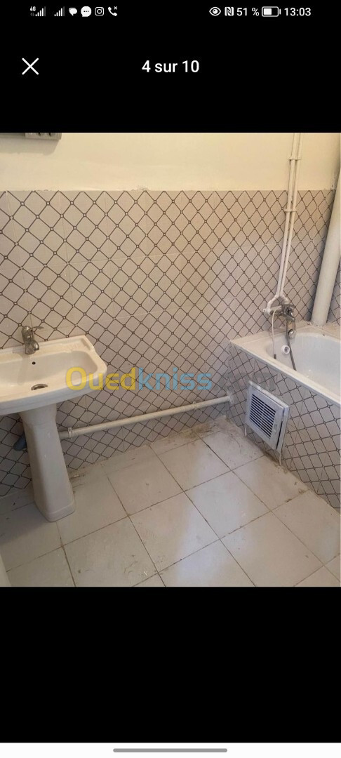 Location Appartement F3 Alger Dar el beida