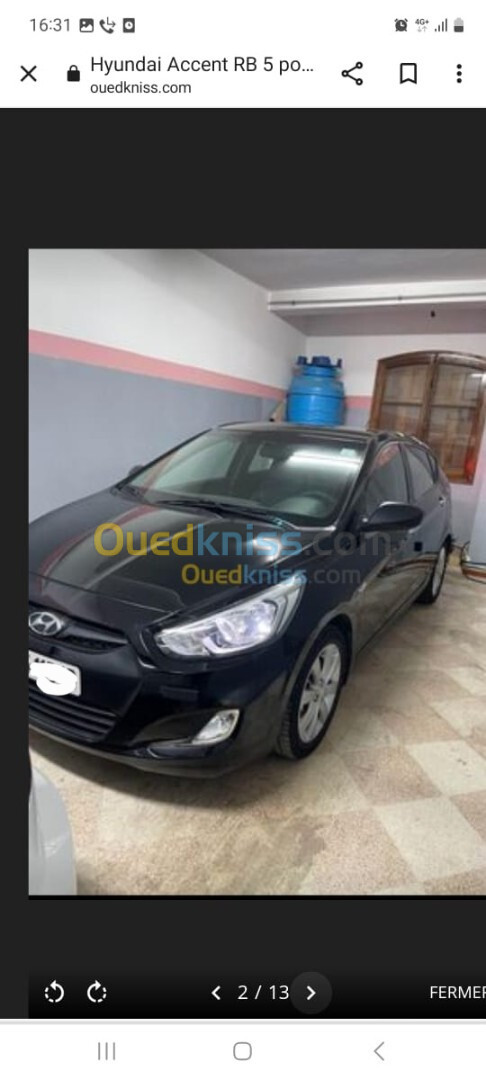 Hyundai Accent RB  5 portes 2018 