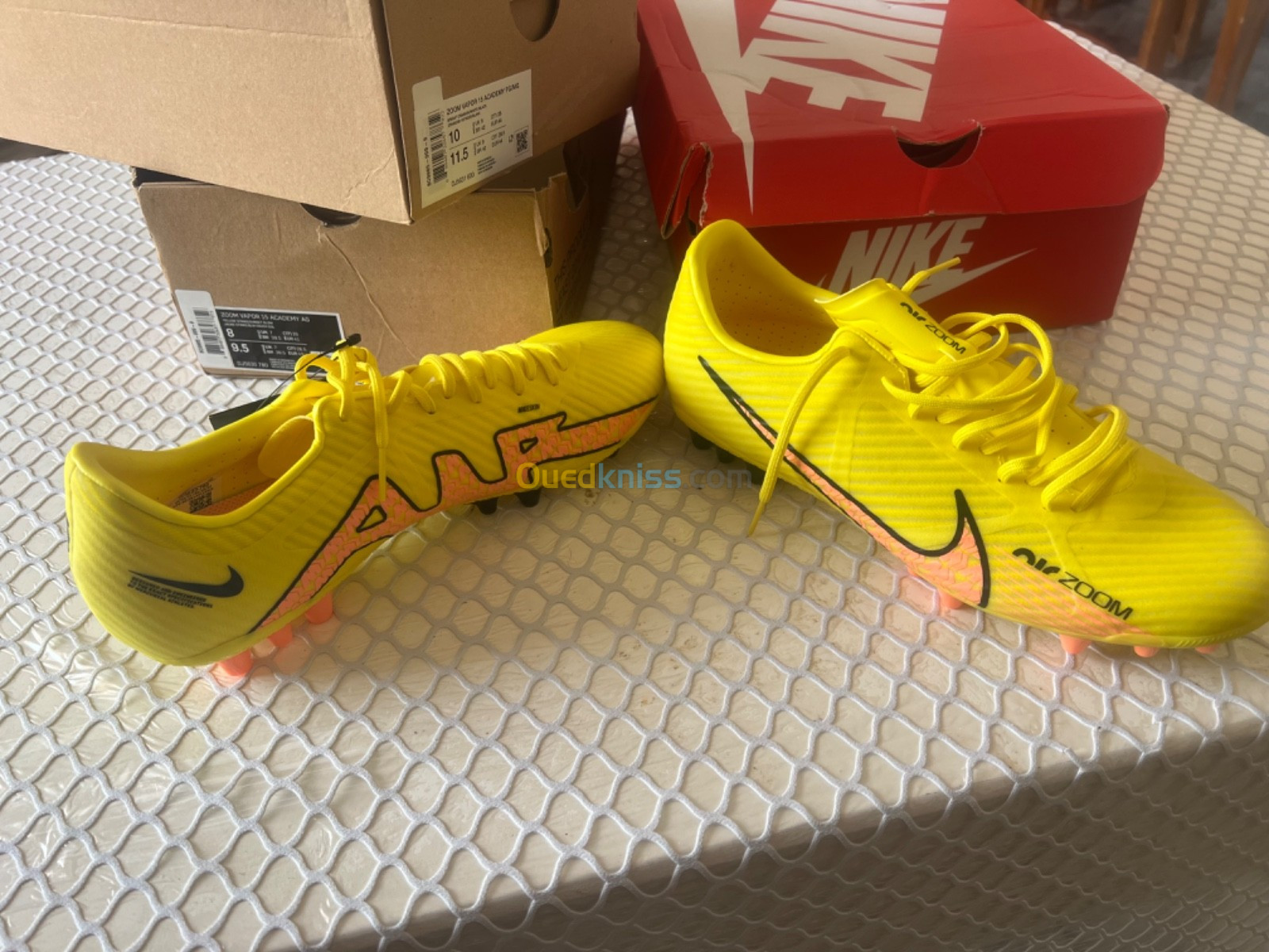 Original nike Crampons football souliers foot nike vapor 15 