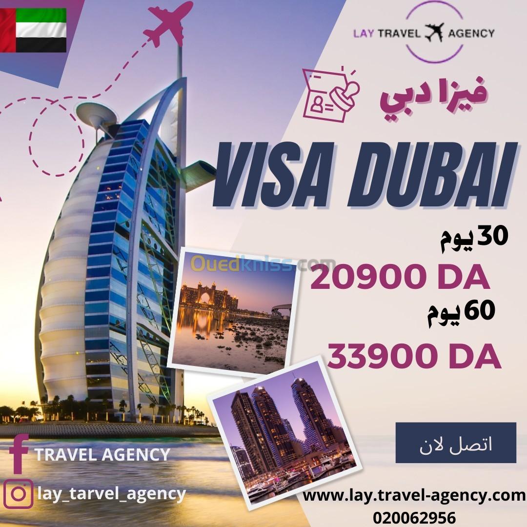 VISA DUBAI 30JOURS ET 60 JOURS