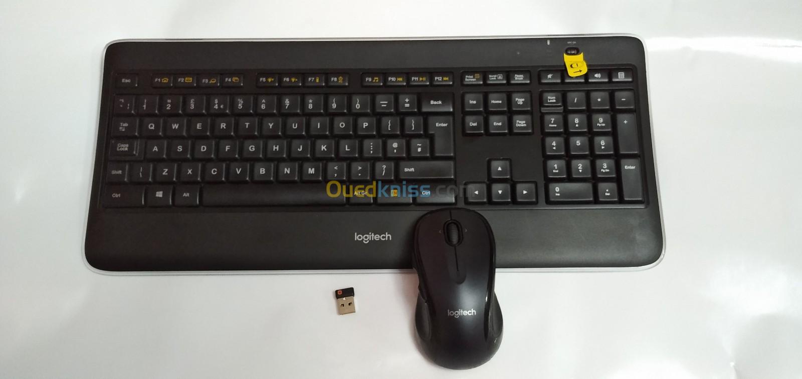 Clavier K800 et souris M510 Logitech Unifying