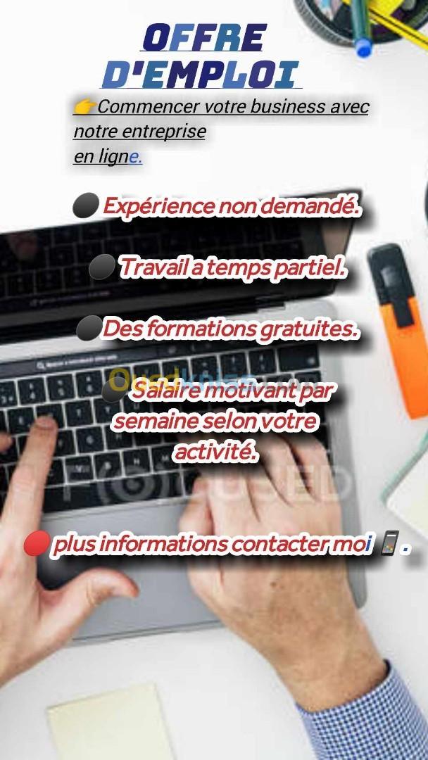 Travail en commerce et vente