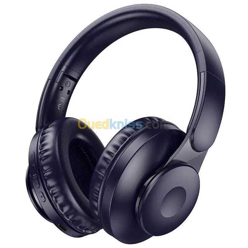 Casque HOCO W45 sans fil enjoy BT headset Bluetooth V5.3 400 mAh - 46H