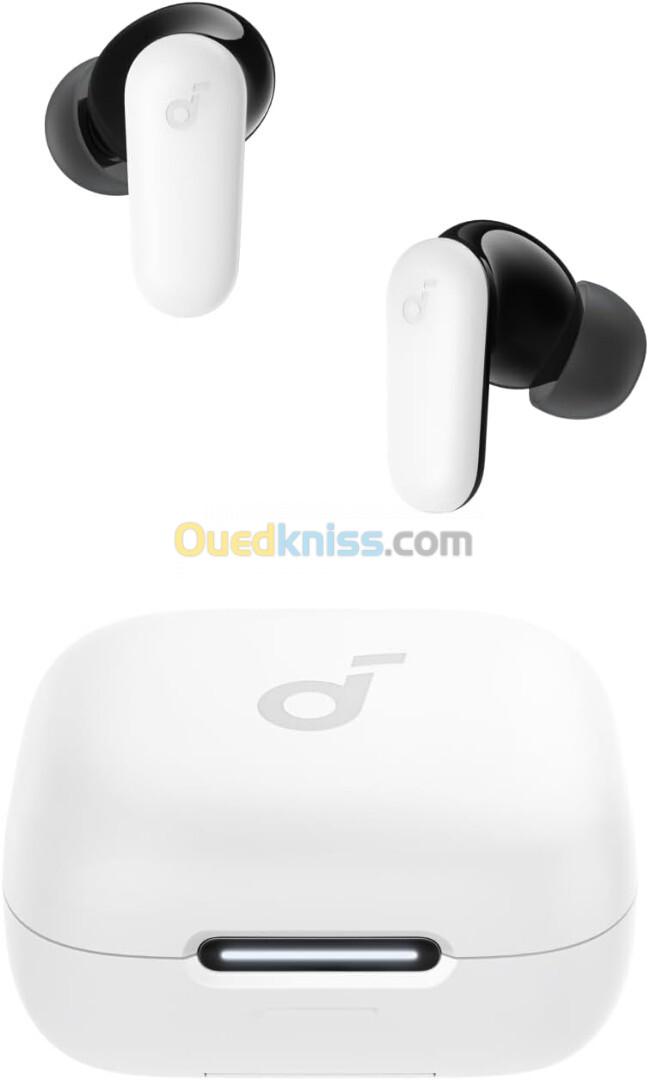 Airpods Anker R50i NC Écouteurs ANC Bluetooth 5.4 sans Fil Autonomie 45H 4Microphones avec IA