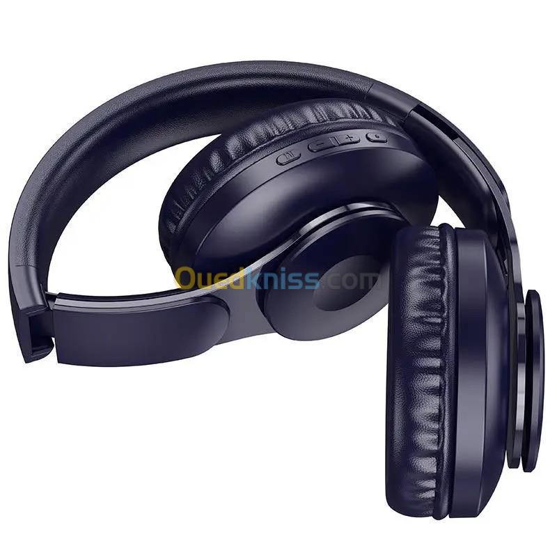 Casque HOCO W45 sans fil enjoy BT headset Bluetooth V5.3 400 mAh - 46H