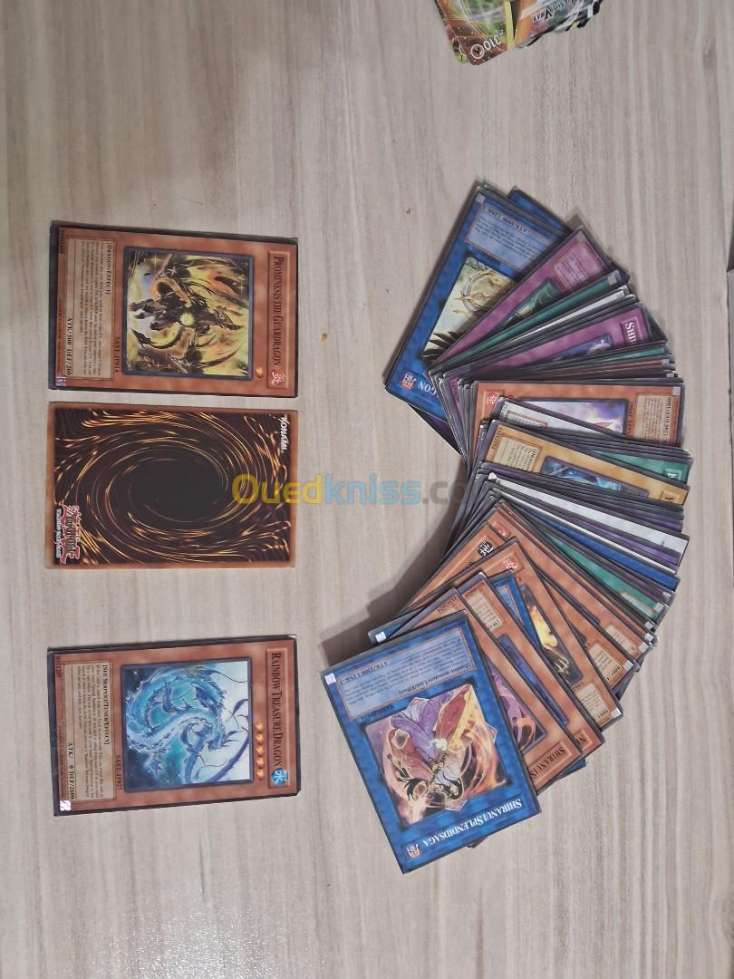 Carte Pokémon + Yu-Gi-Oh