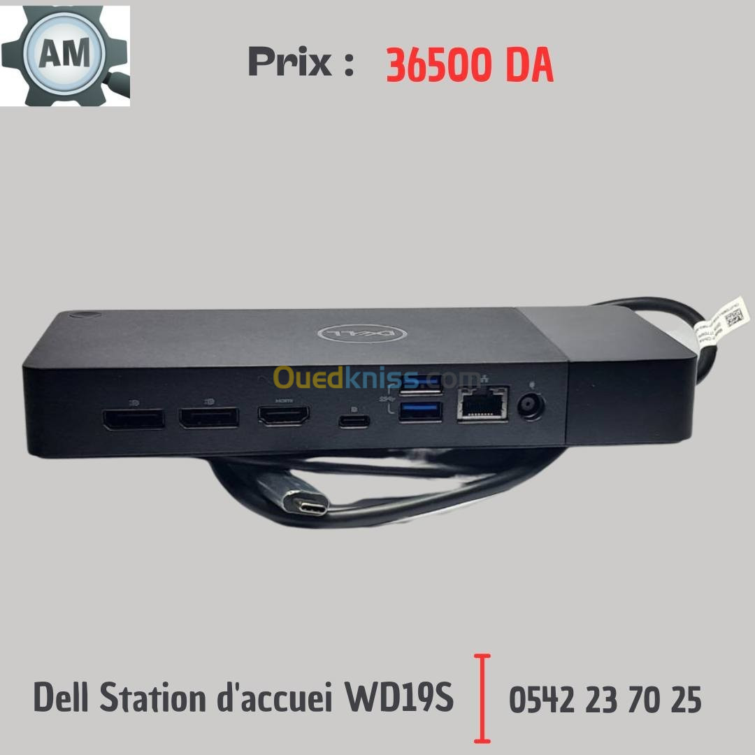 Dell Station daccueil WD19S 180 W