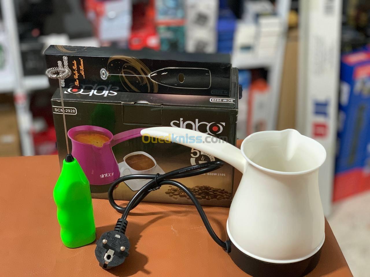 Pack cafetière simbo + mini mélangeur électrique 