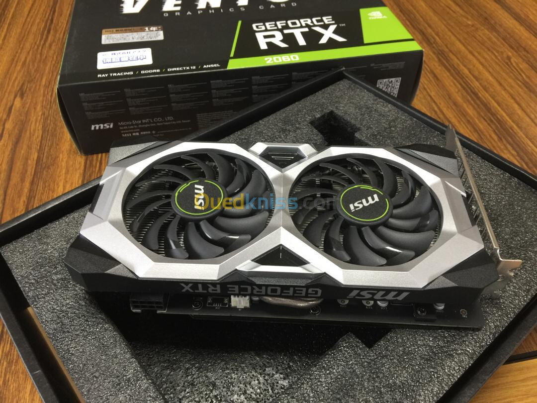 NVIDIA MSI RTX 2060 VENTUS OC JDID! PROMO!!