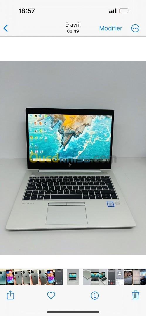 HP EliteBook 840 G6 i5/8eme 8/256 GB SSD PRIX IMBATTABLE 