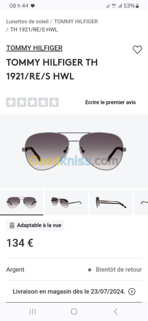 Lunettes Solaires originales Tommy hilfiger 