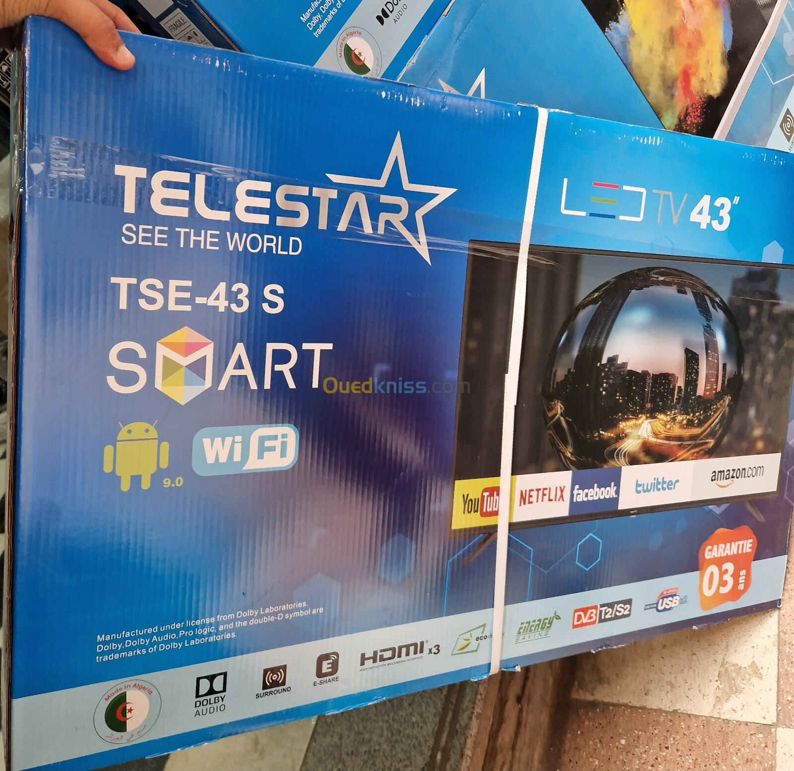 tv telestar 43 pouce Smart 