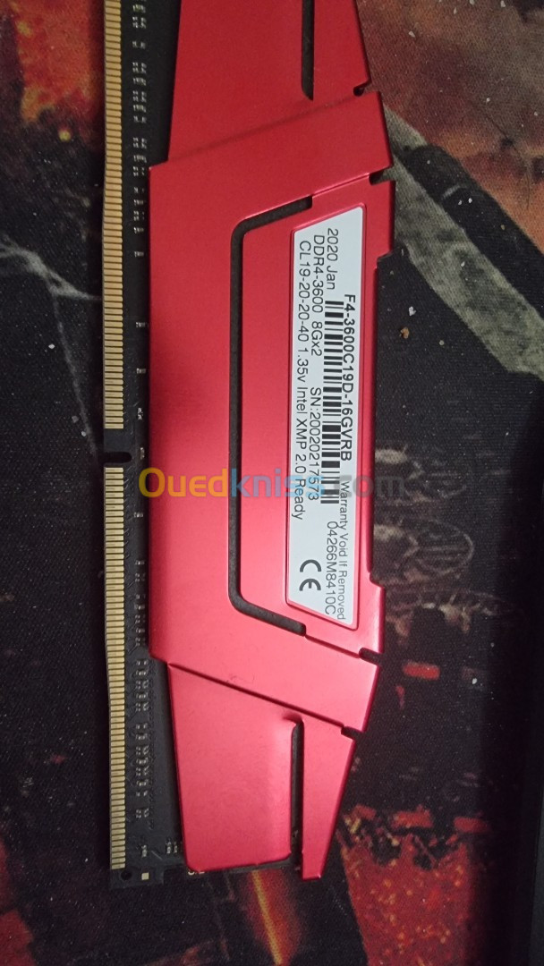 16 GO RAM (2X8) DDR4-3600