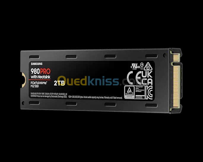 Samsung SSD 980 PRO M.2 PCIe NVMe 2 To avec dissipateur thermique - PCIe  4.0 X4 / PS5 - Alger Algeria