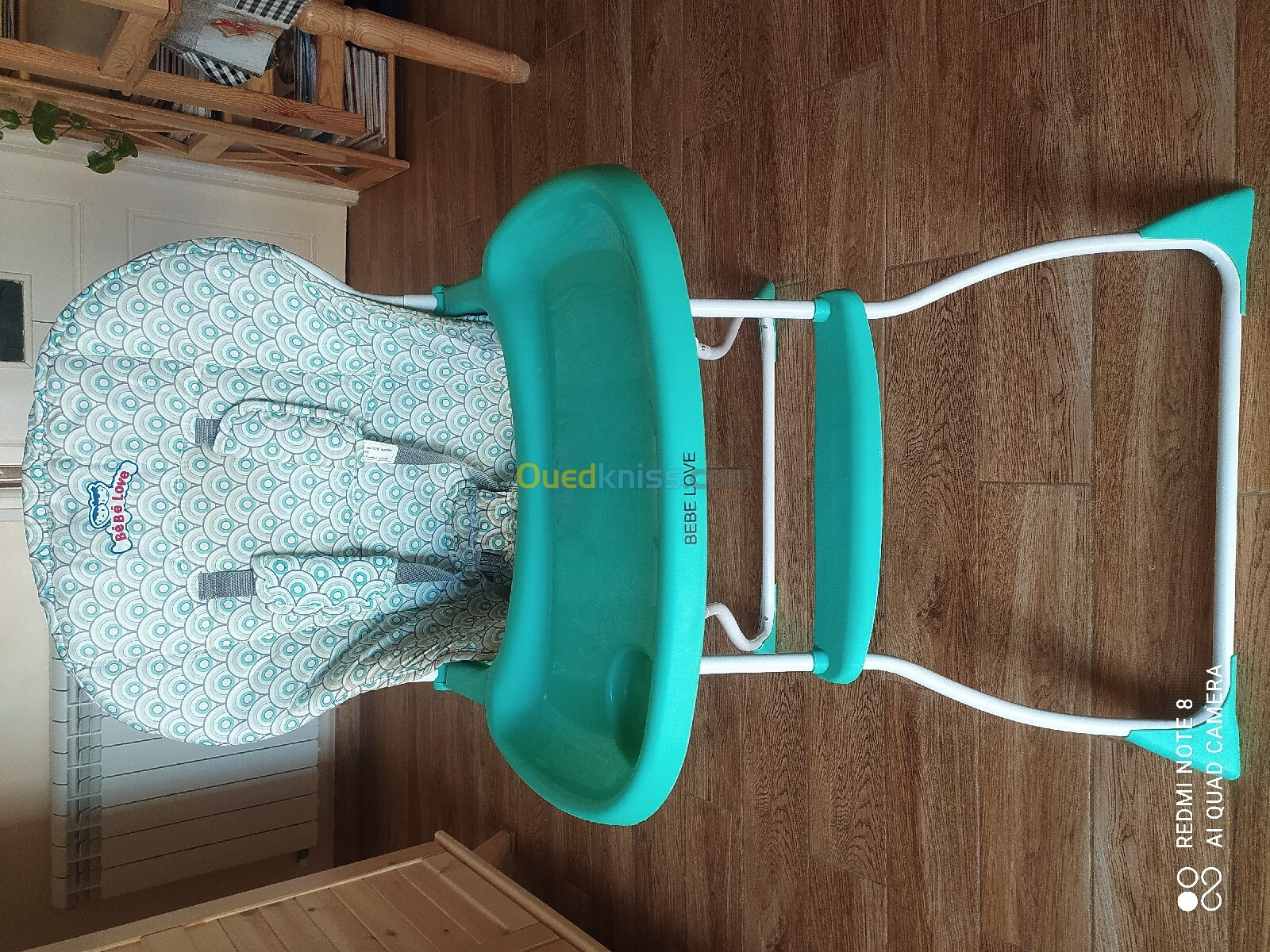 Chaise haute pour bébé pliable et portable