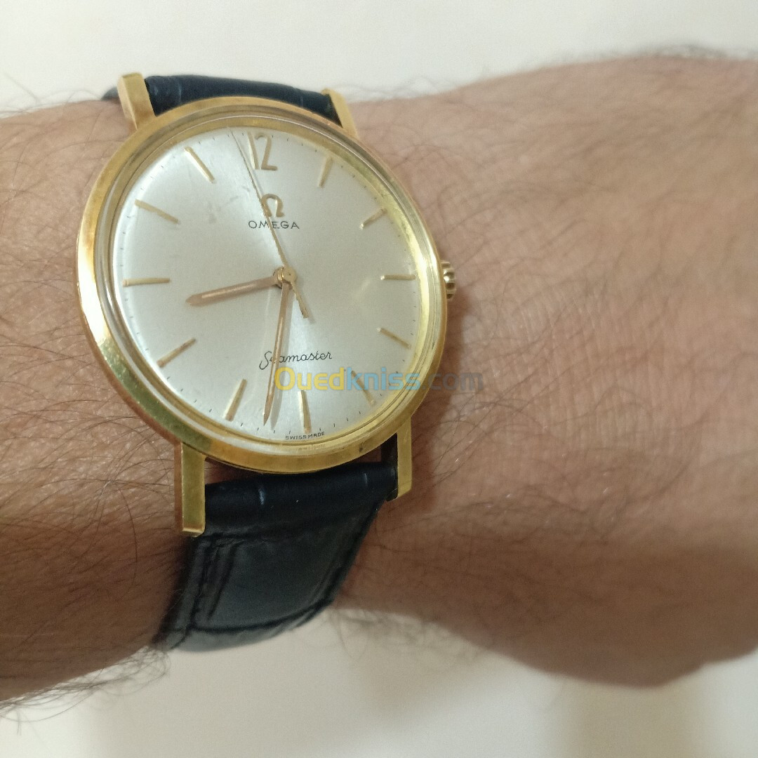 Omega vintage seamaster or18k