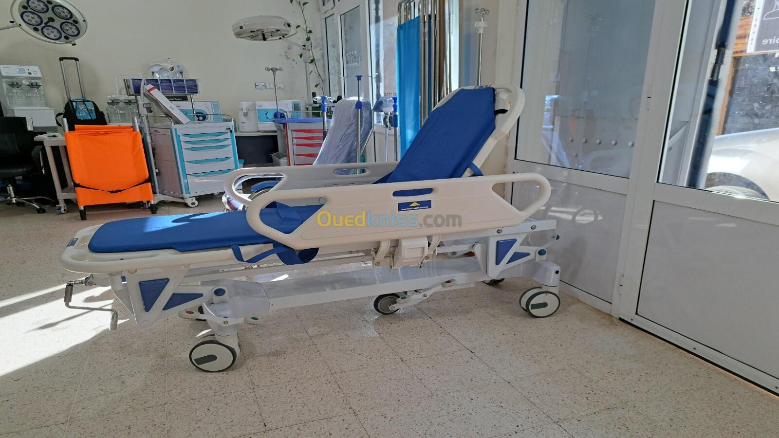 CHARIOT TRANSFERT MALADE - PORTE MALADE EN ABS