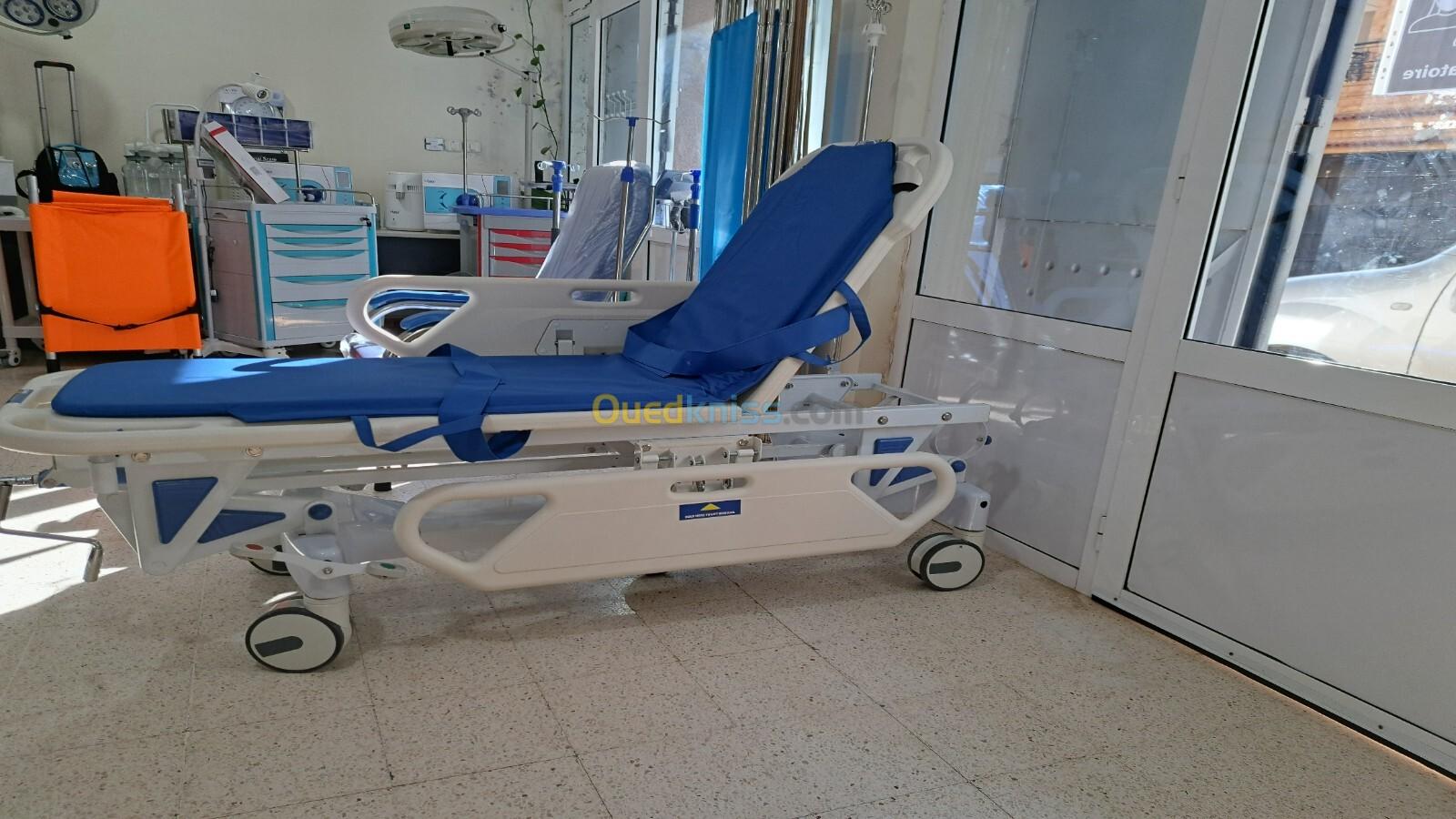 CHARIOT TRANSFERT MALADE - PORTE MALADE EN ABS