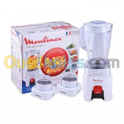 BLENDER MOULINEX 500 W +2 HACHOIR 1 VITESSE LM242