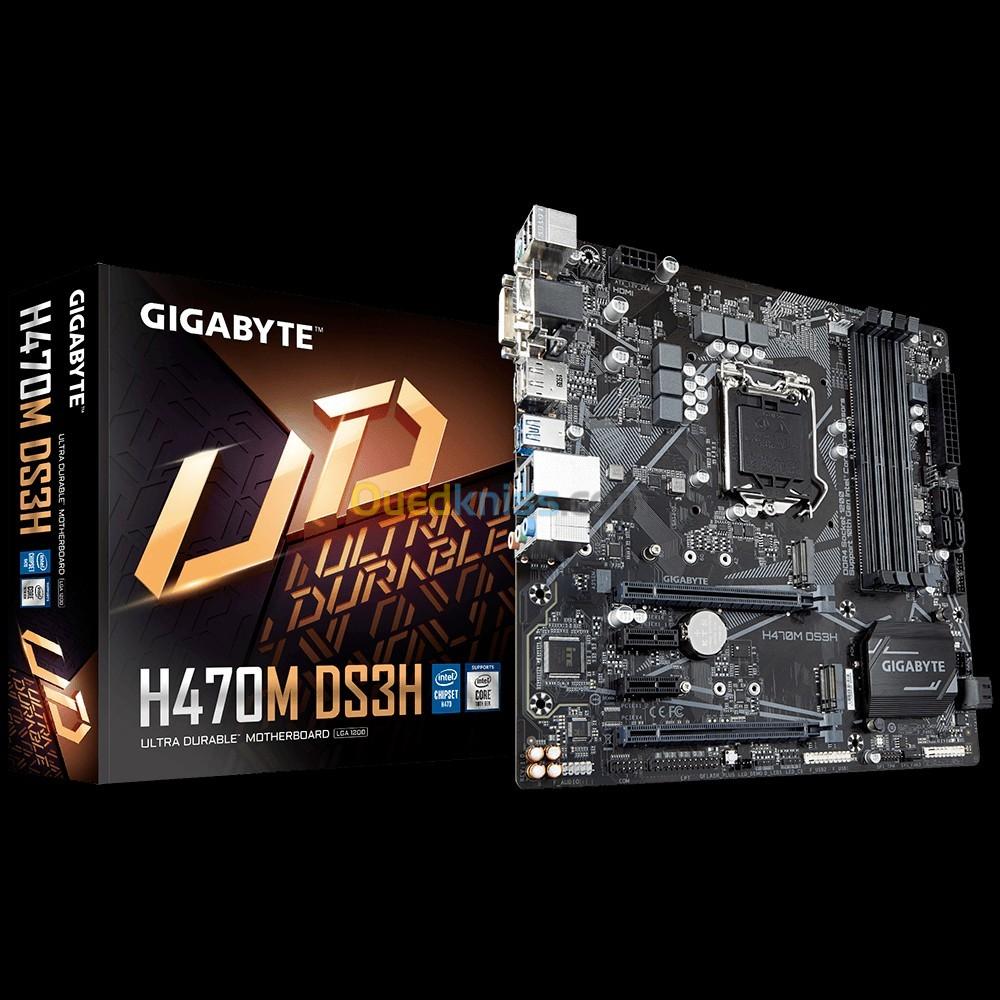 I5 10400F + gigabyte H470 ds3h