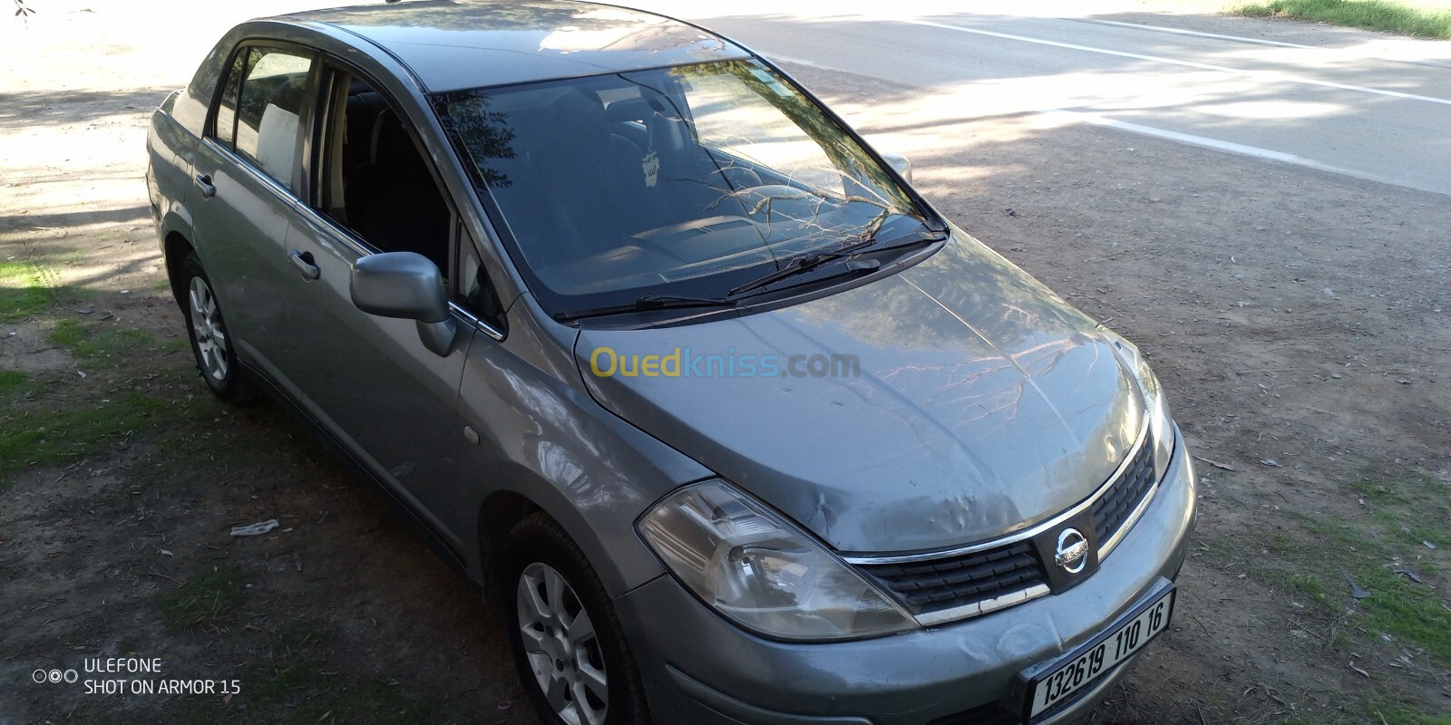 Nissan Tiida 4 portes 2010 عطاوني 111 صبغة مافيهاش موتور 1.5 dci