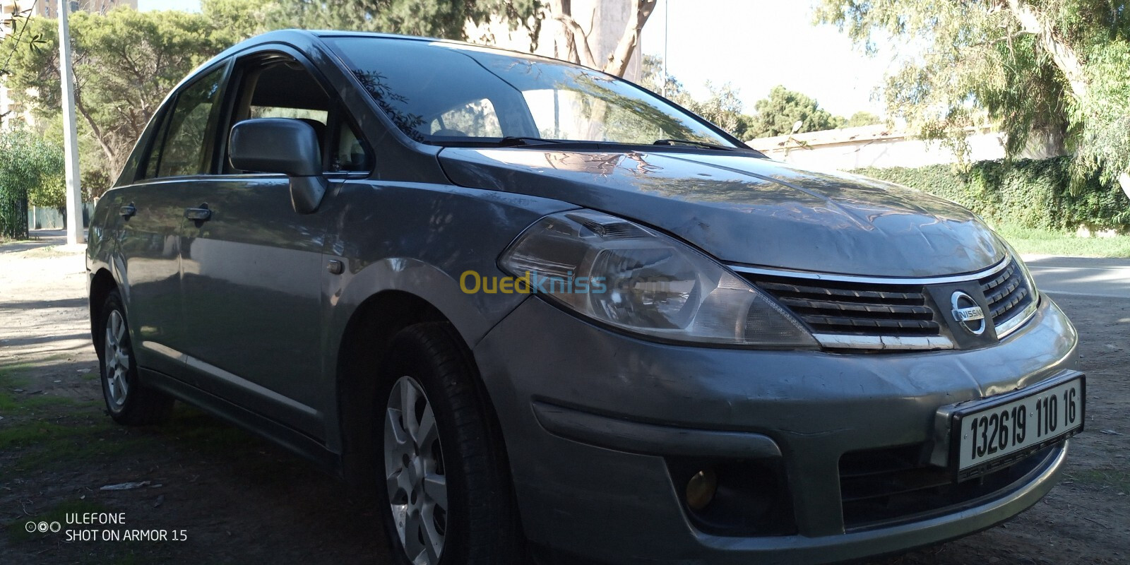 Nissan Tiida 4 portes 2010 عطاوني 111 صبغة مافيهاش موتور 1.5 dci