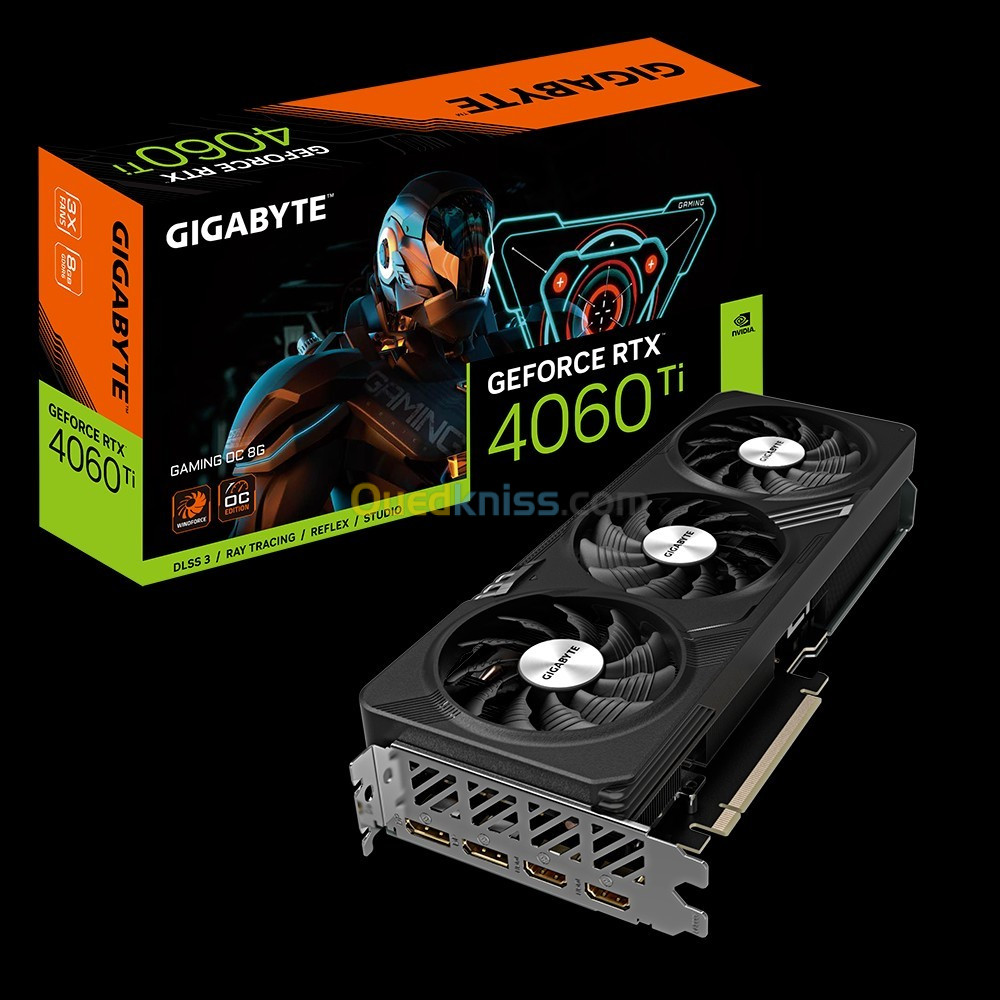 GIGABYTE RTX 4060 TI GAMING OC 8G, GDDR6 RGB