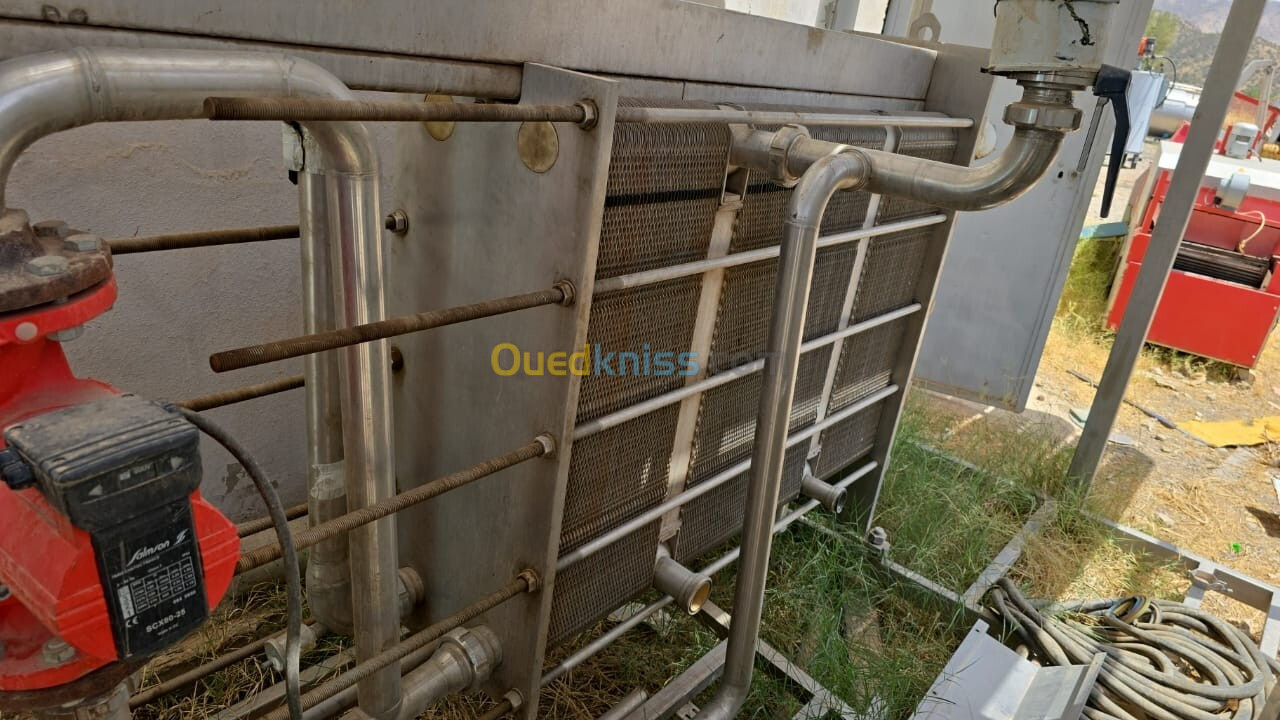 Vente pasteurisateur 10000 litres sans pompe plus un monogisateur 3 piston