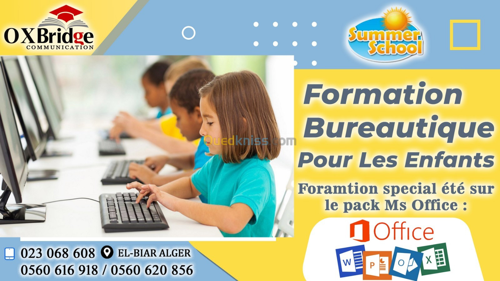 Formation Informatique pour enfant 