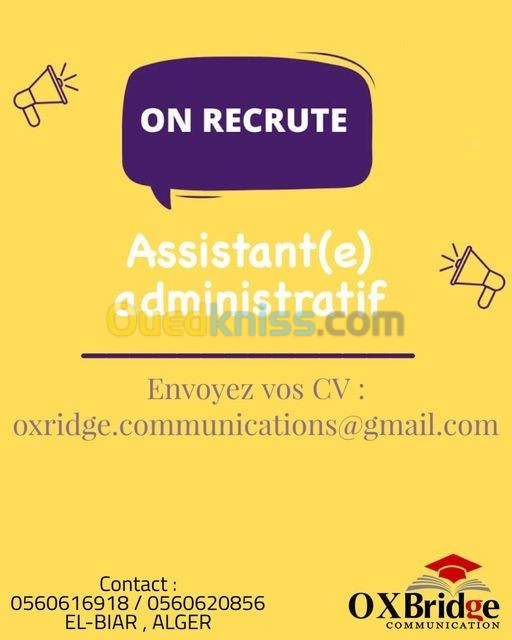 Assistante administrative 