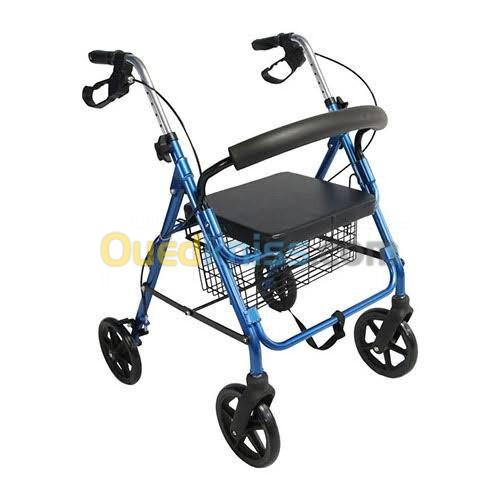 DÉAMBULATEUR ROLLATOR 4/ROUES