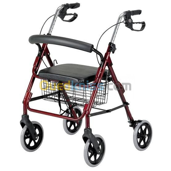 DÉAMBULATEUR ROLLATOR 4/ROUES